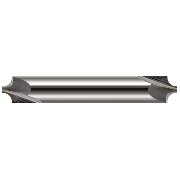 Harvey Tool Corner Rounding End Mill - 2 Flute - Flared, 0.0270", Material - Machining: Carbide 17027